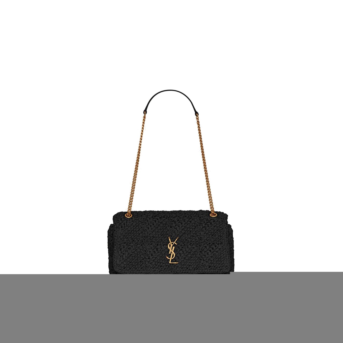 Y*L jamie medium chain bag in raffia 515821gaaat1000 (25*15*7.5cm)