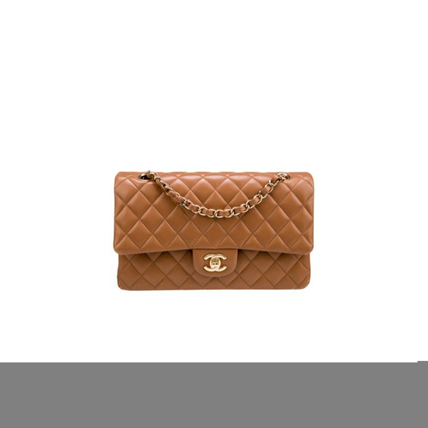 Ch*el medium classic double flap bag a01112 (25*15*6cm)