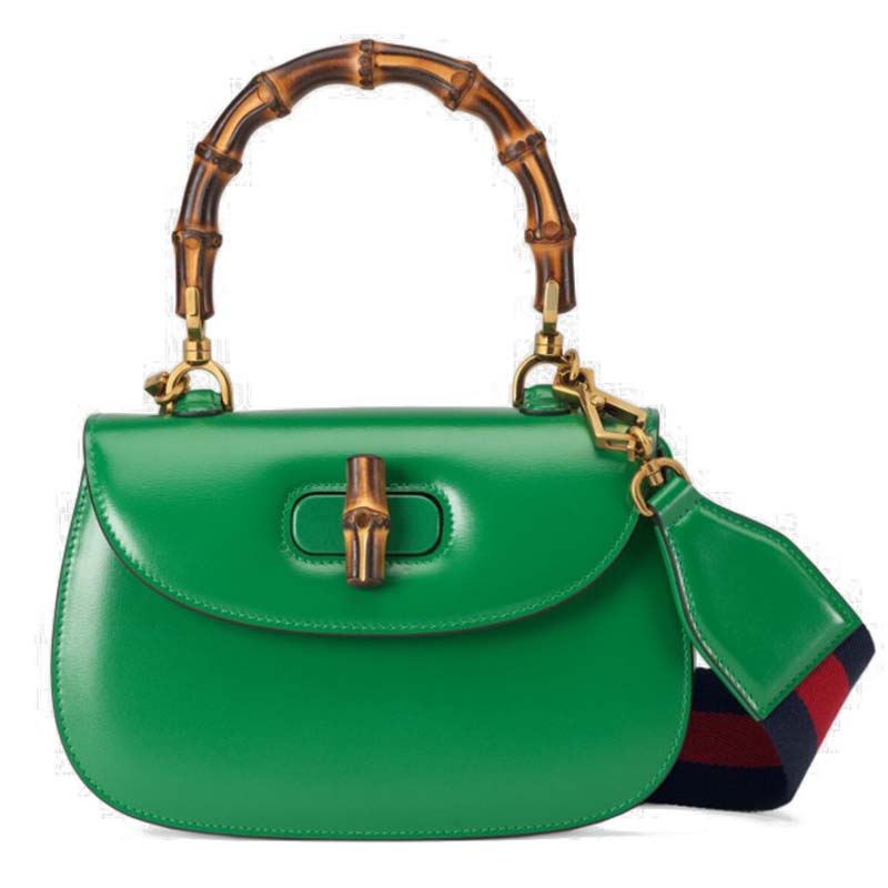 G*u*i bamboo 1947 small top handle bag 675797 (21*15*7cm)