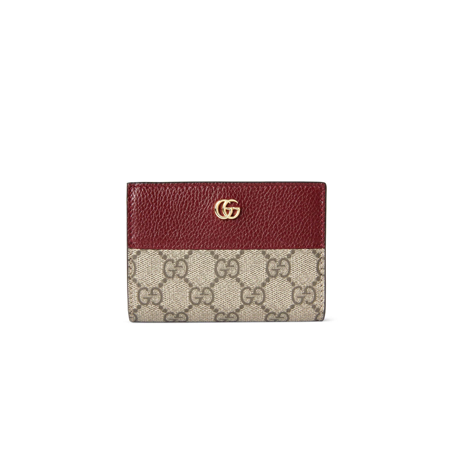 Gvc*1 bi-color gg marmont small wallet 841360 (11.5*8.5*3cm)