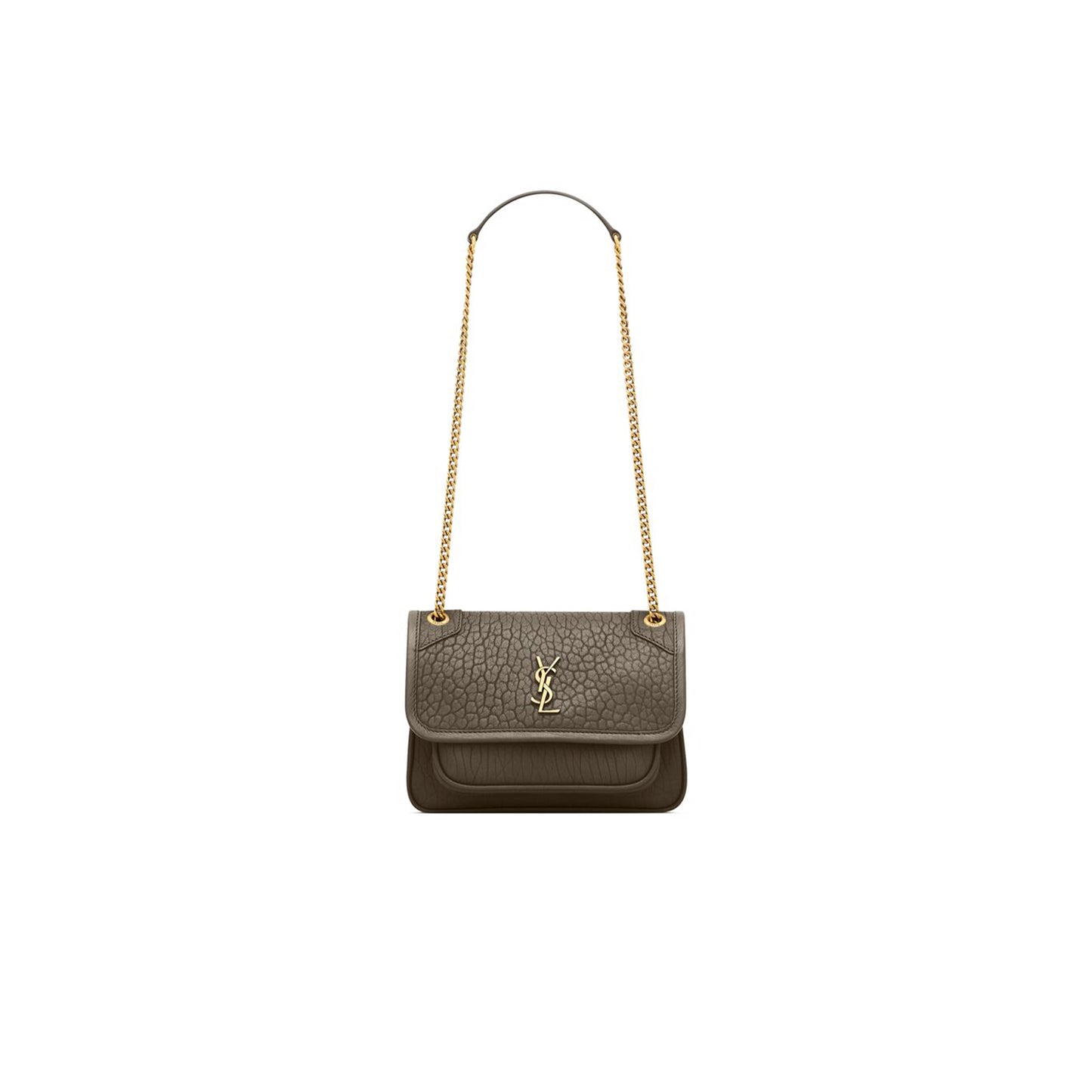 Y*L niki mini in grained lambskin 828736aacyt3212 (18*12.5*5cm)