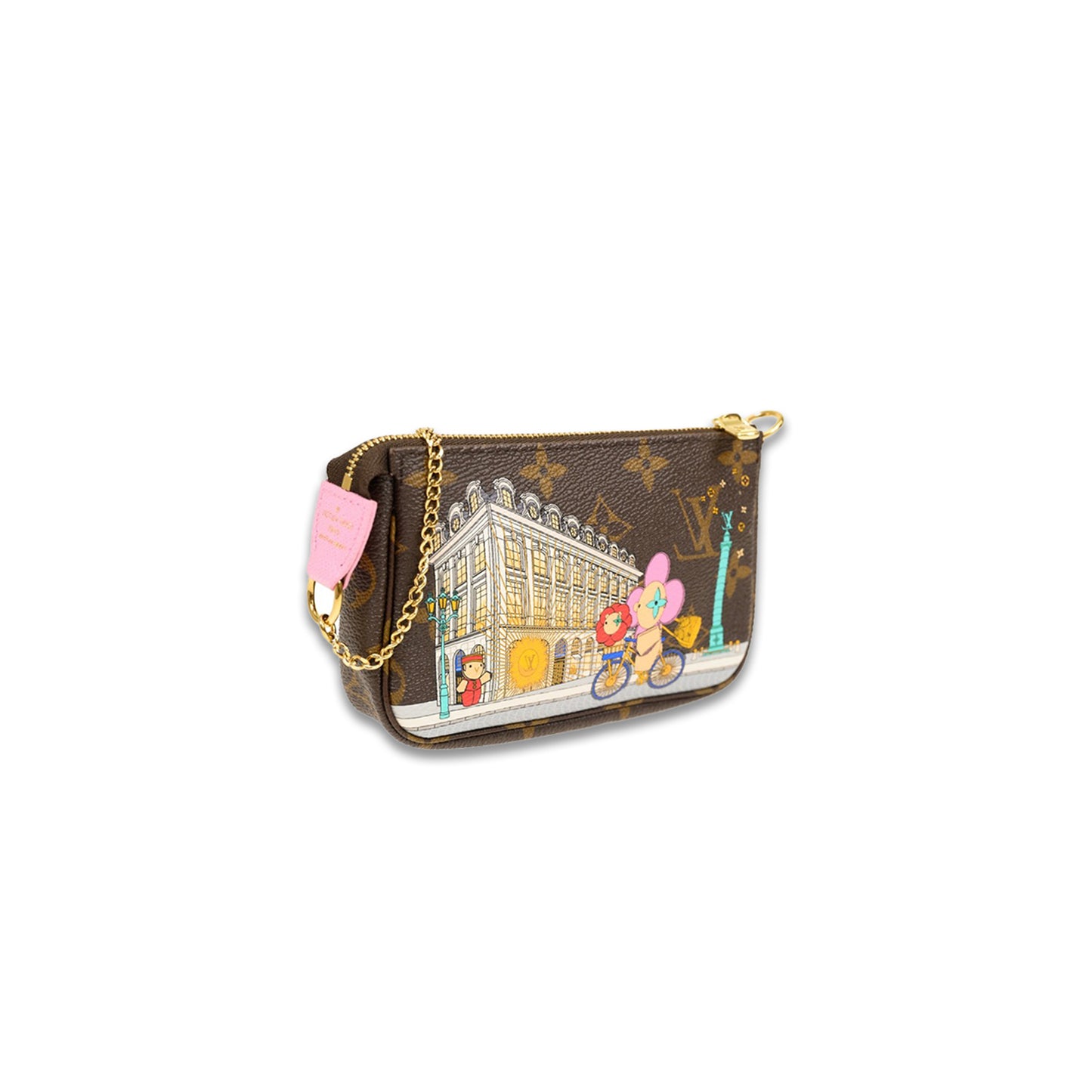 l0*is V*t0n mini double zip pochette m81760 (15.5*10.5*4cm)