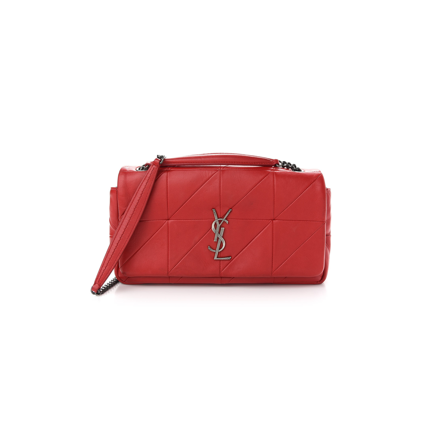 Y*L jamie 4.3 shoulder bag quilted leather redΒ 918257 (25*15*7.5cm)