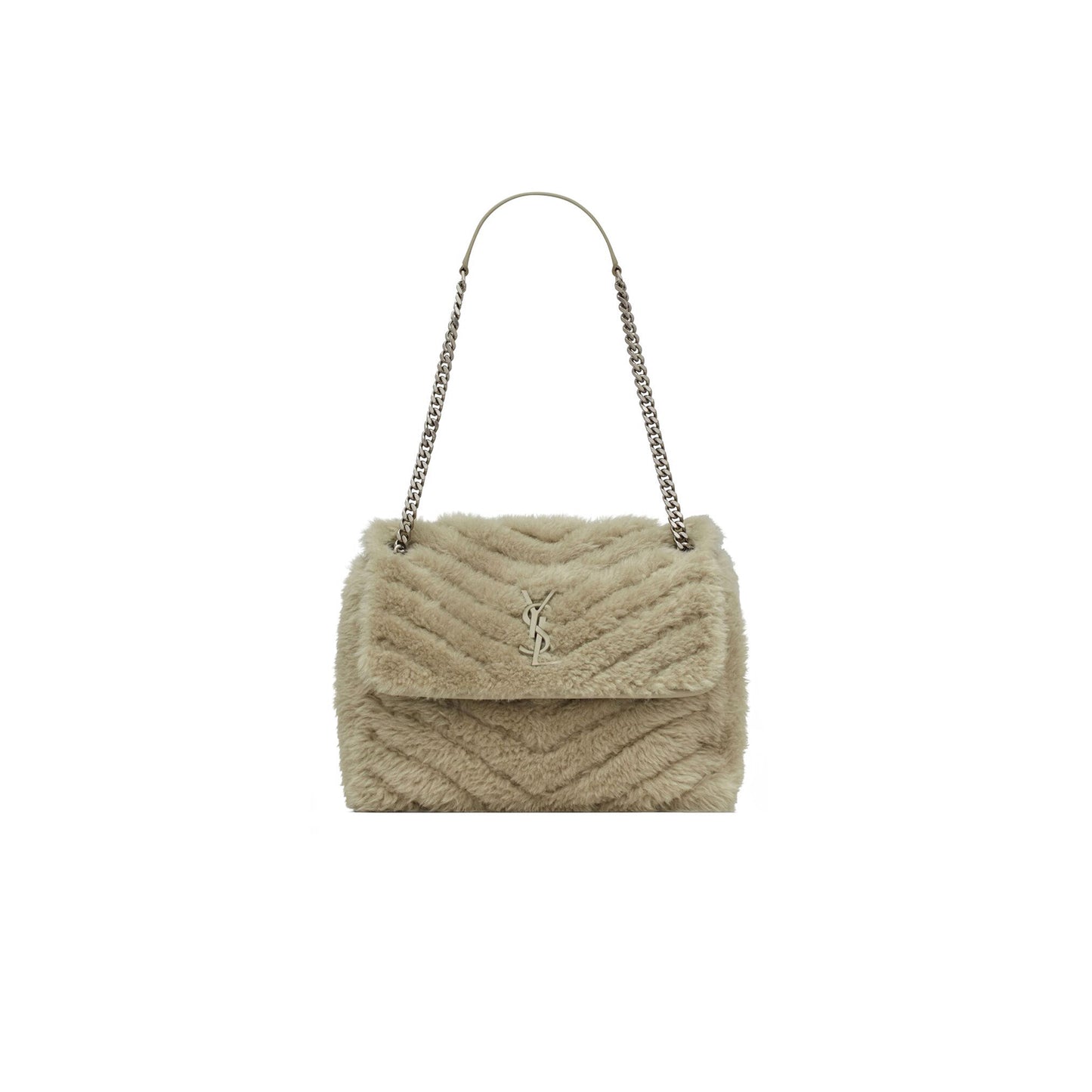 Y*L niki medium in shearling 498894322561 (28*20.5*8.5cm)