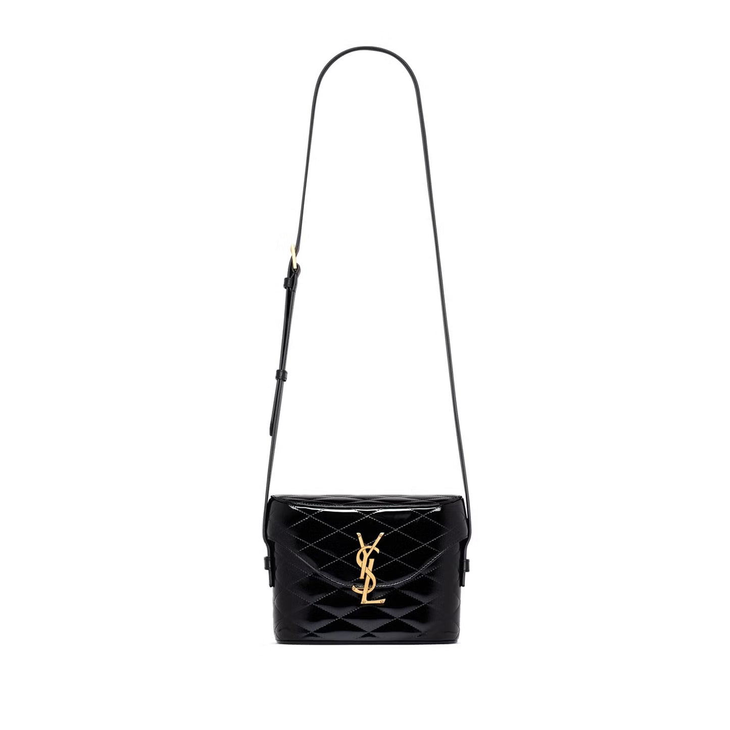 Y*L june box bag in patent leather 710080544120 (19*15*8cm)