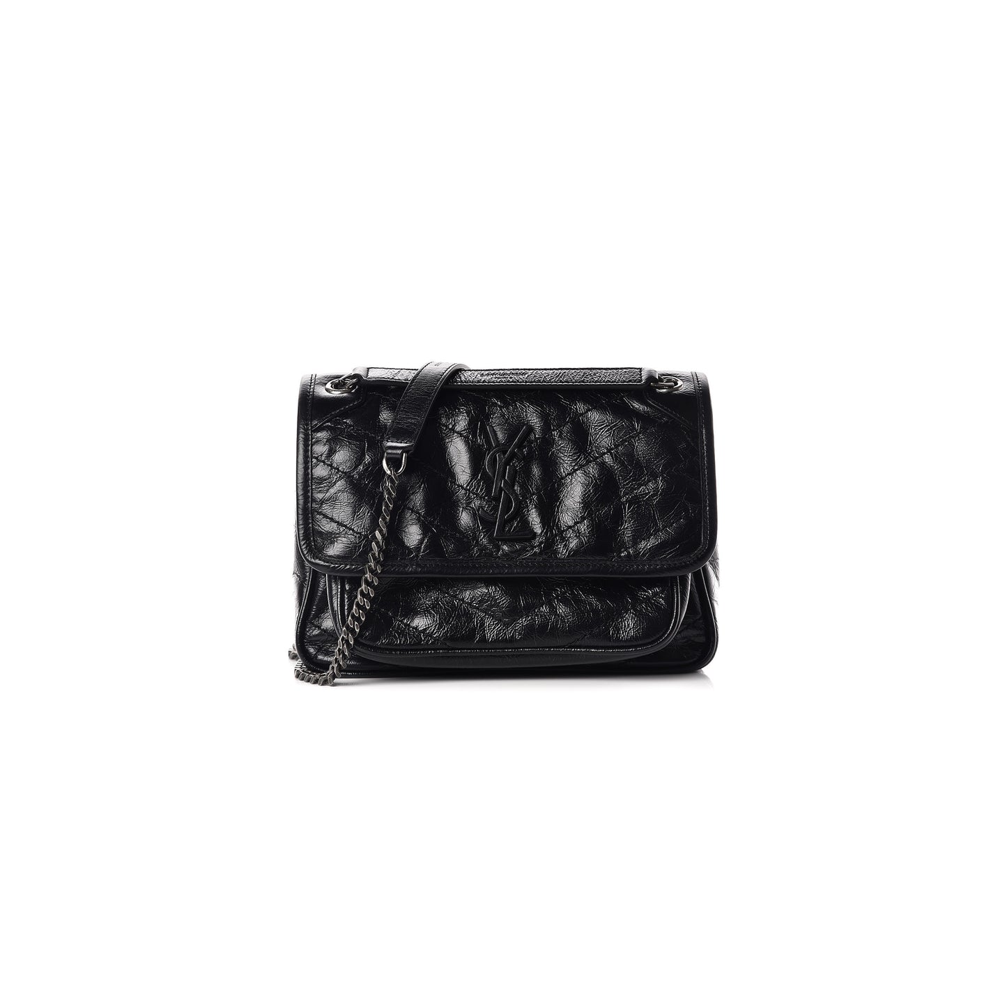 Y*L baby niki chain satchel black 413098 (18*12.5*5cm)
