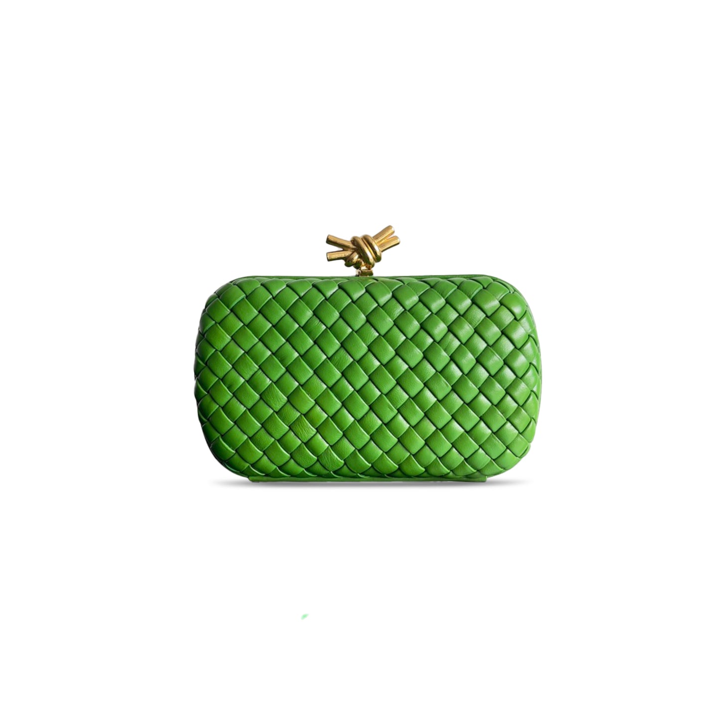 bo*te*ga Ve*ne*ta knot minaudiÈre clutch 717622v2h417423 (20.5*12.5*6cm)