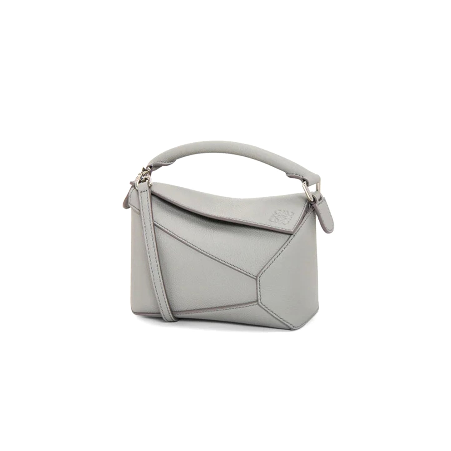 L0ew* mini puzzle edge bag in soft grained calfskin a510p88x16-1150 (18*12.5*8cm)
