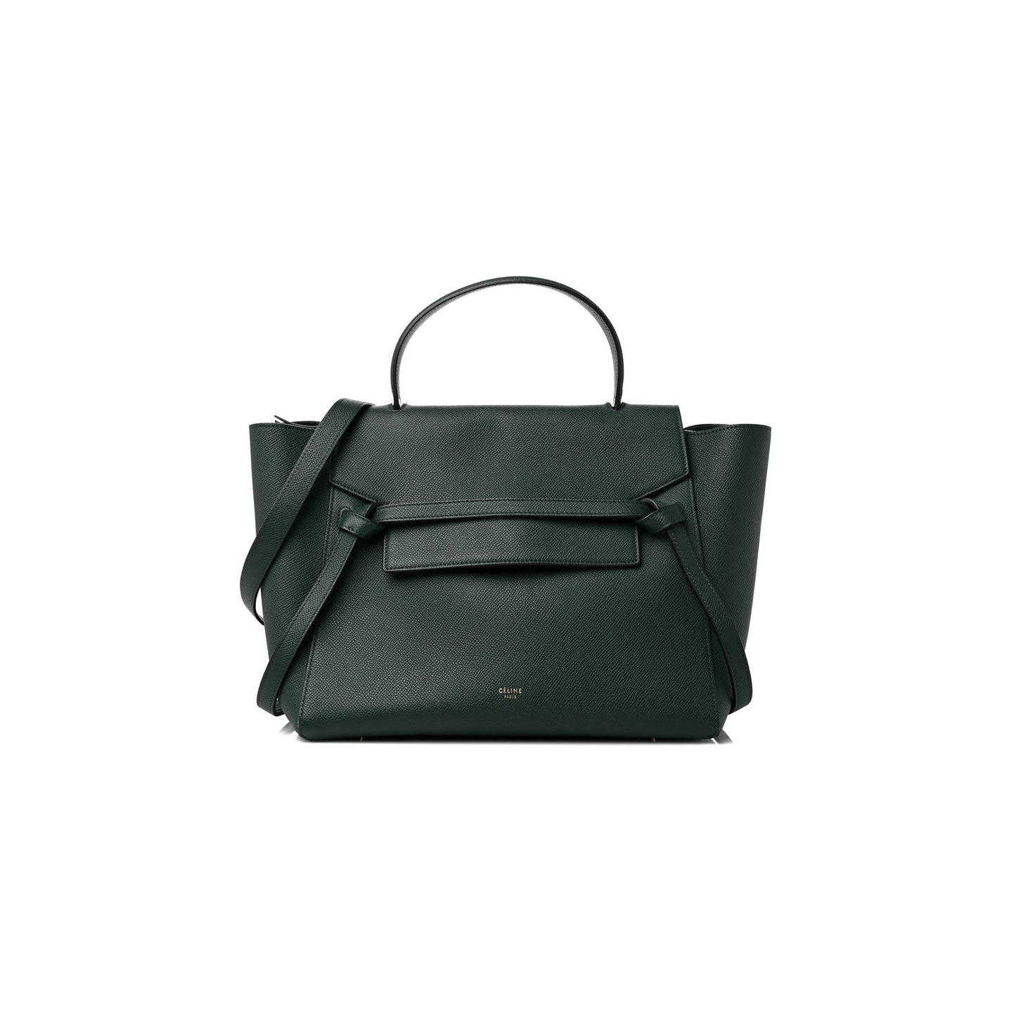 Ce**e grained calfskin mini belt bag amazone (28*22*17cm)