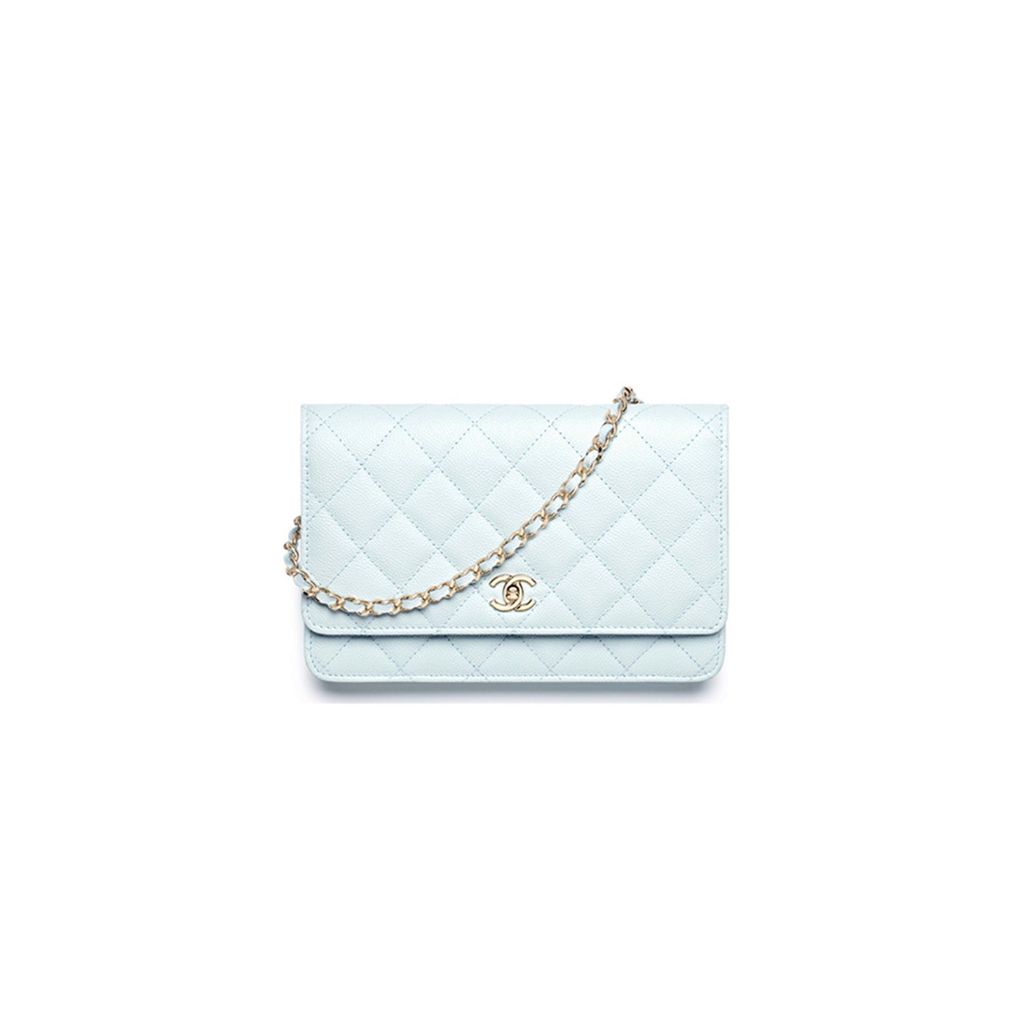 Ch*el classic wallet on chain ap4241 (19.5*12*4cm)