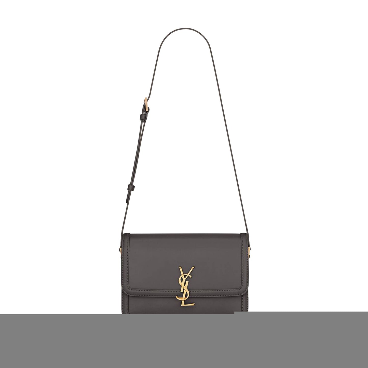 y*l solferino medium satchel in box Sa**t Lau*nt leather 6343050sx0w1112 (23*16*6cm)