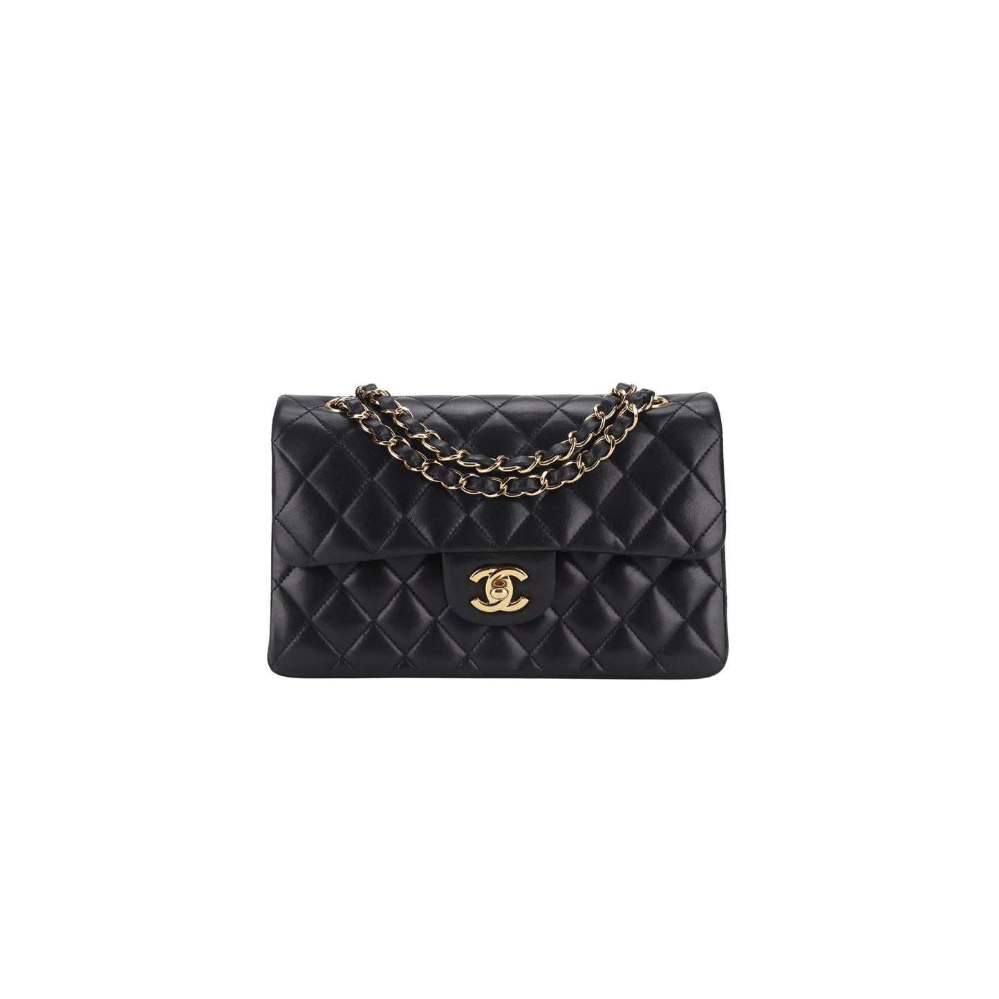 Ch*el master classic flap small black a01113 (23*14.5*6cm)