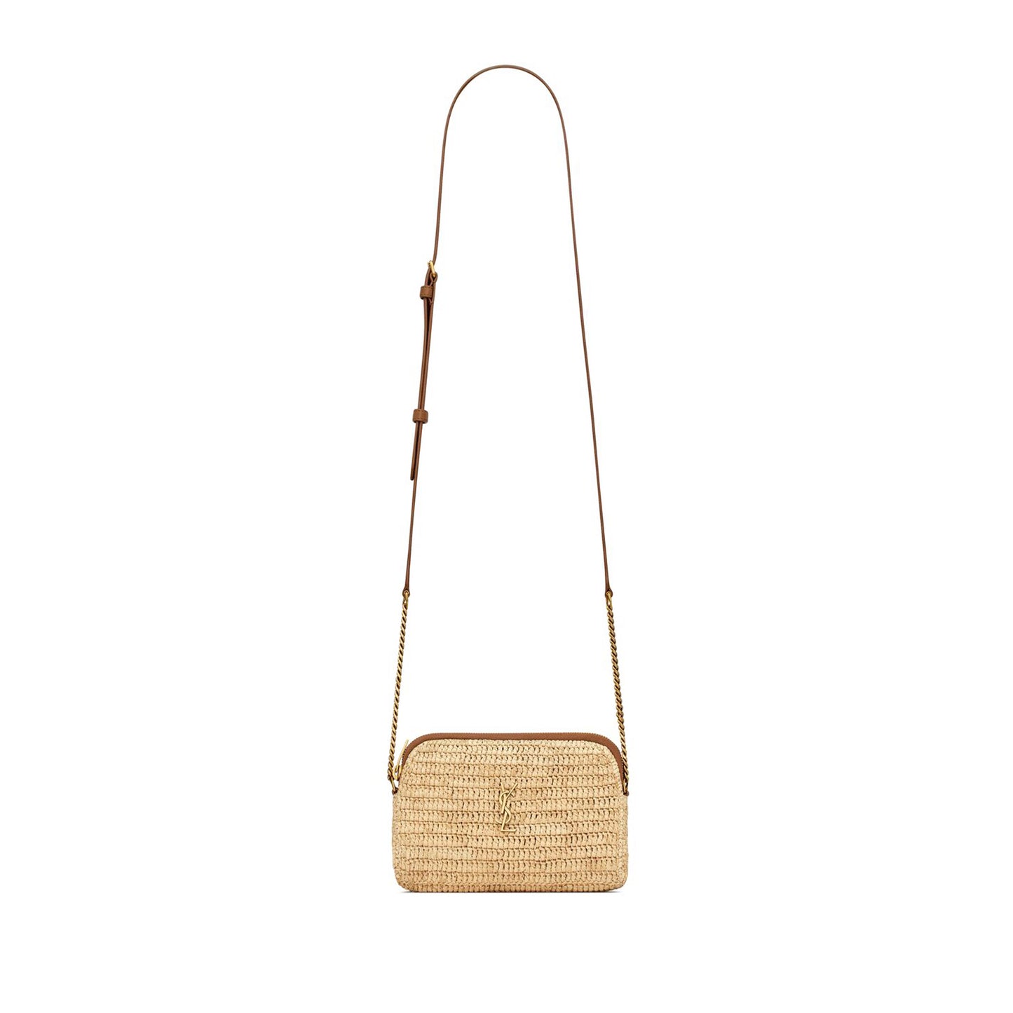 Y*L gaby zipped pouch in raffia 774293gaaee2080 (18*13*3.5cm)