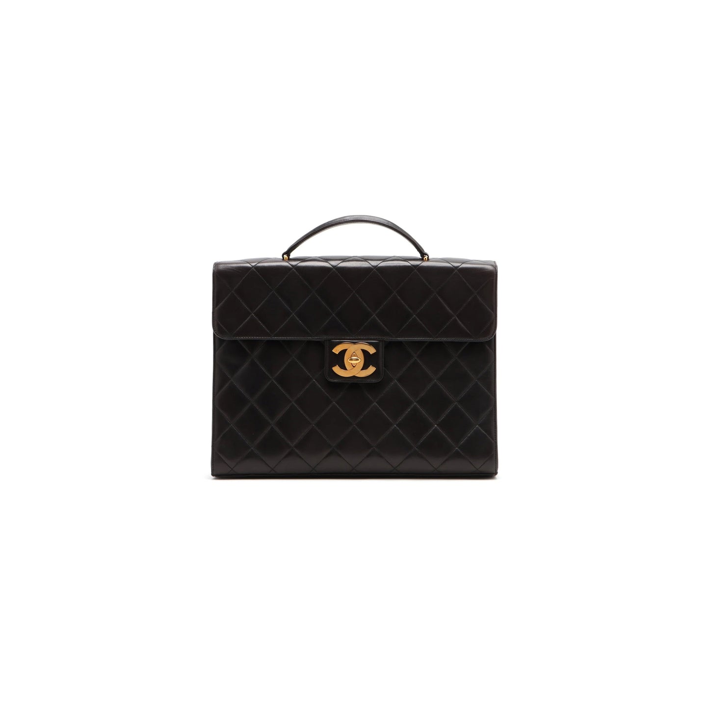 Ch*el lambskin matelasse briefcase 149208 (36.5*26.5*4cm)