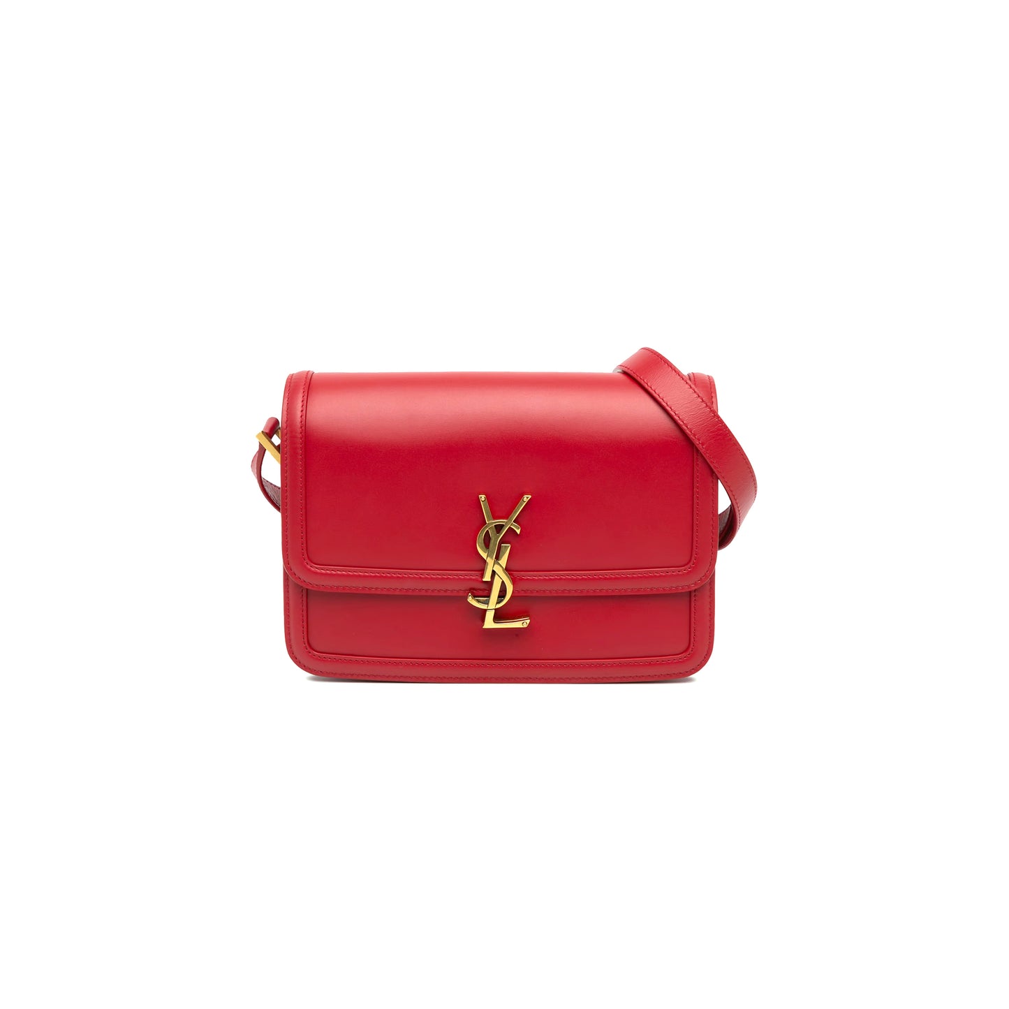y*l solferino medium satchel in box Sa**t Lau*nt 6343051836142 (23*16*6cm)