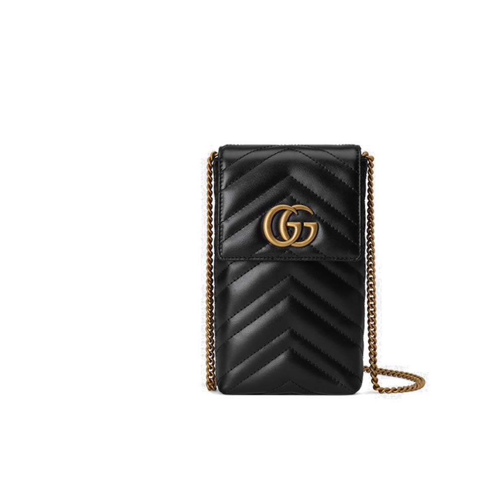 G*u*i gg marmont matelassÉ mini bag 672251 (20*10*3.5cm)