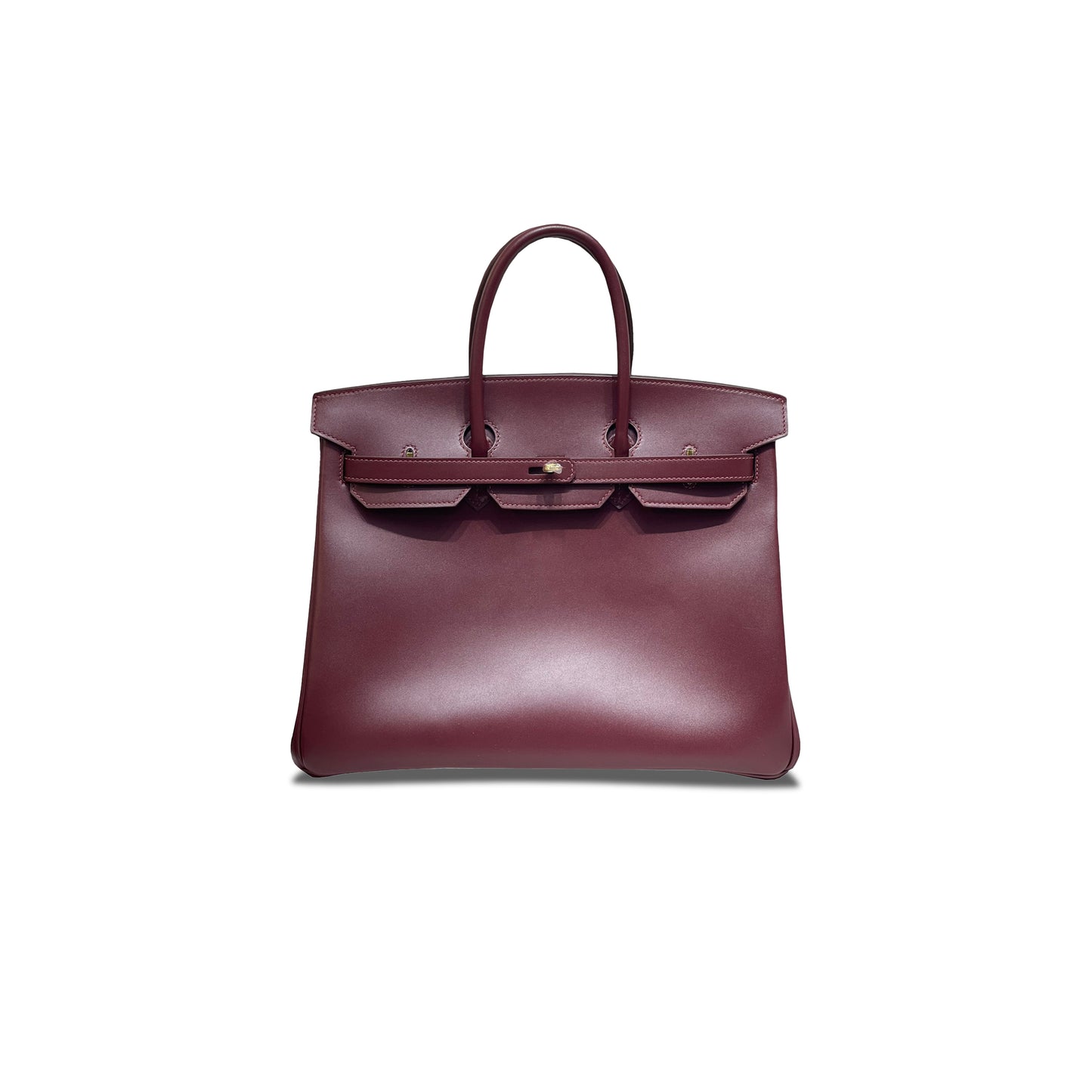 H**mes master birkin 35 wine red box bag bk30k1epgp (35*25*18cm)