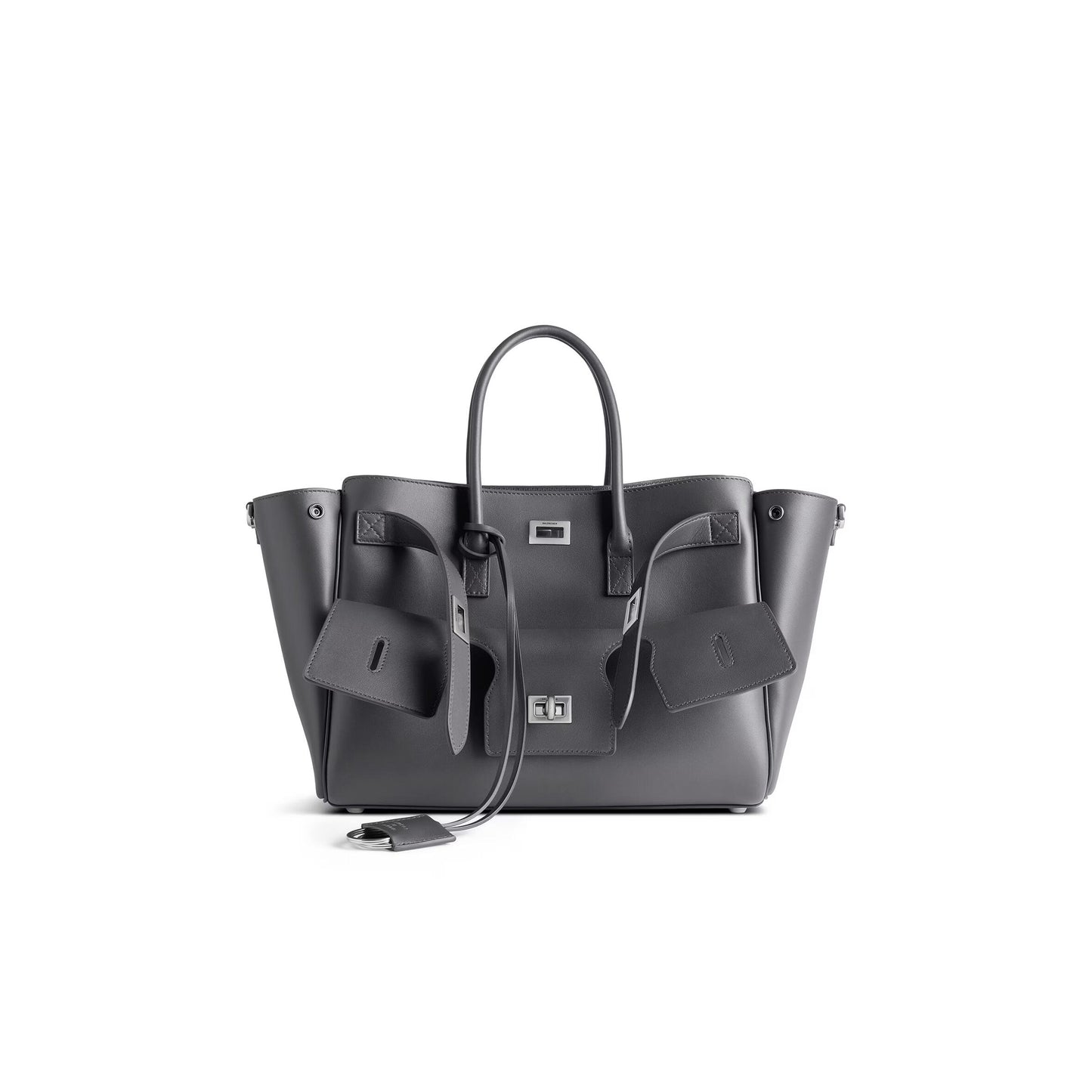 Ba1en*iaga women''s bel air carry all bag small in grey 8356892abaw1239 (29.5*20.3*11.9cm)