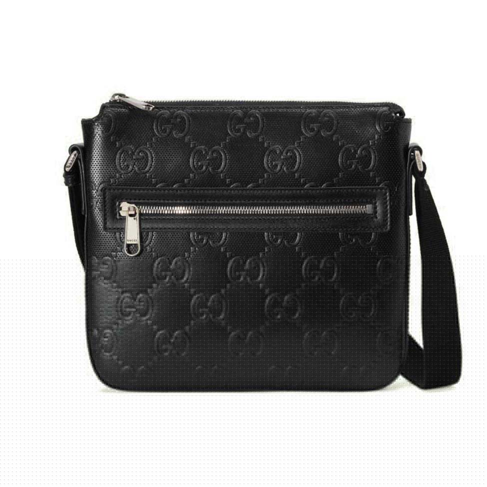 G*u*i gg embossed small messenger bag â406410 īŧ26*23*3cmīŧ