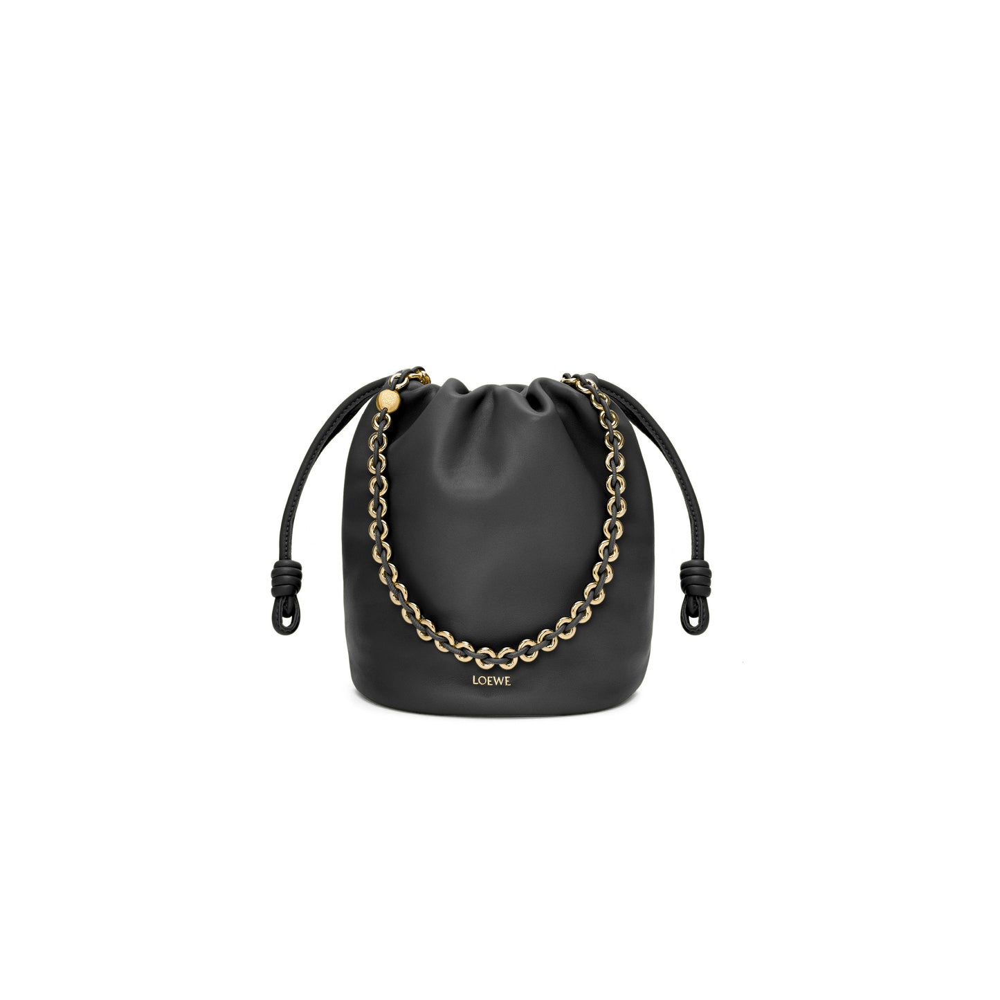 l*ew* flamenco purse bucket in mellow nappa lambskin 0011054673 (32x24x17cm)