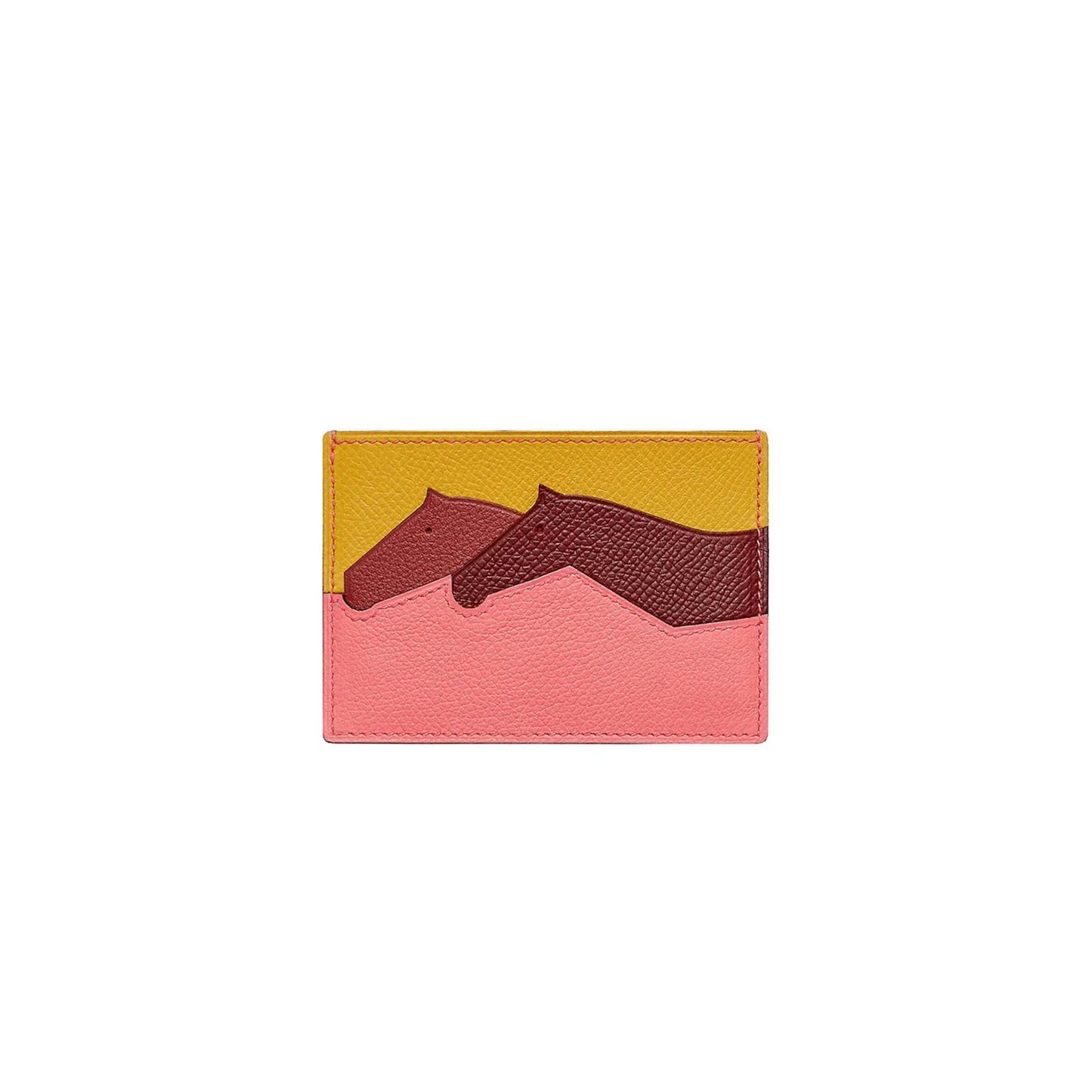 H**mes LES PETITS CHEVAUX CARD HOLDER H076757CAAA (11*7cm)