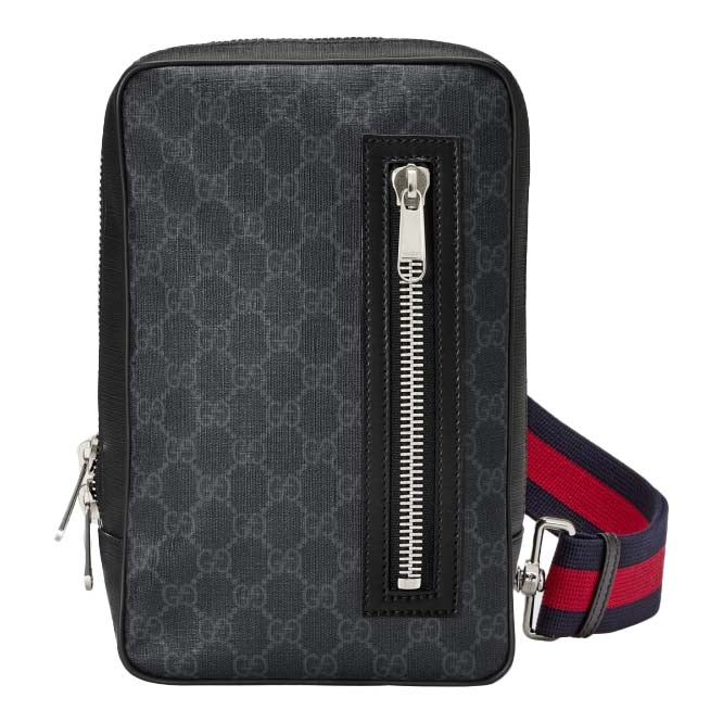 G*u*i gg black belt bag 478325 (27*17*8.5cm)