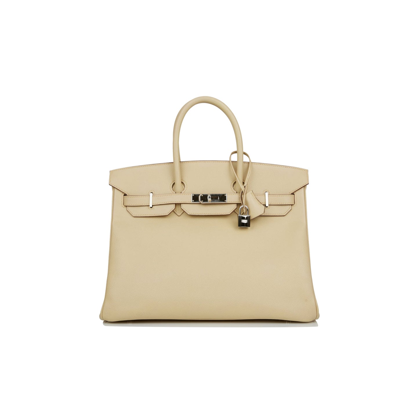 H**mes birkin 35 parchemin epsom palladium hardware (35cm)