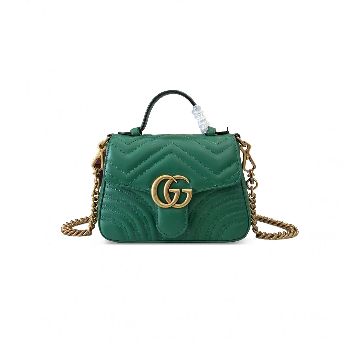 G*u*i gg marmont mini top handle bag 547260 (21*15.5*8cm)