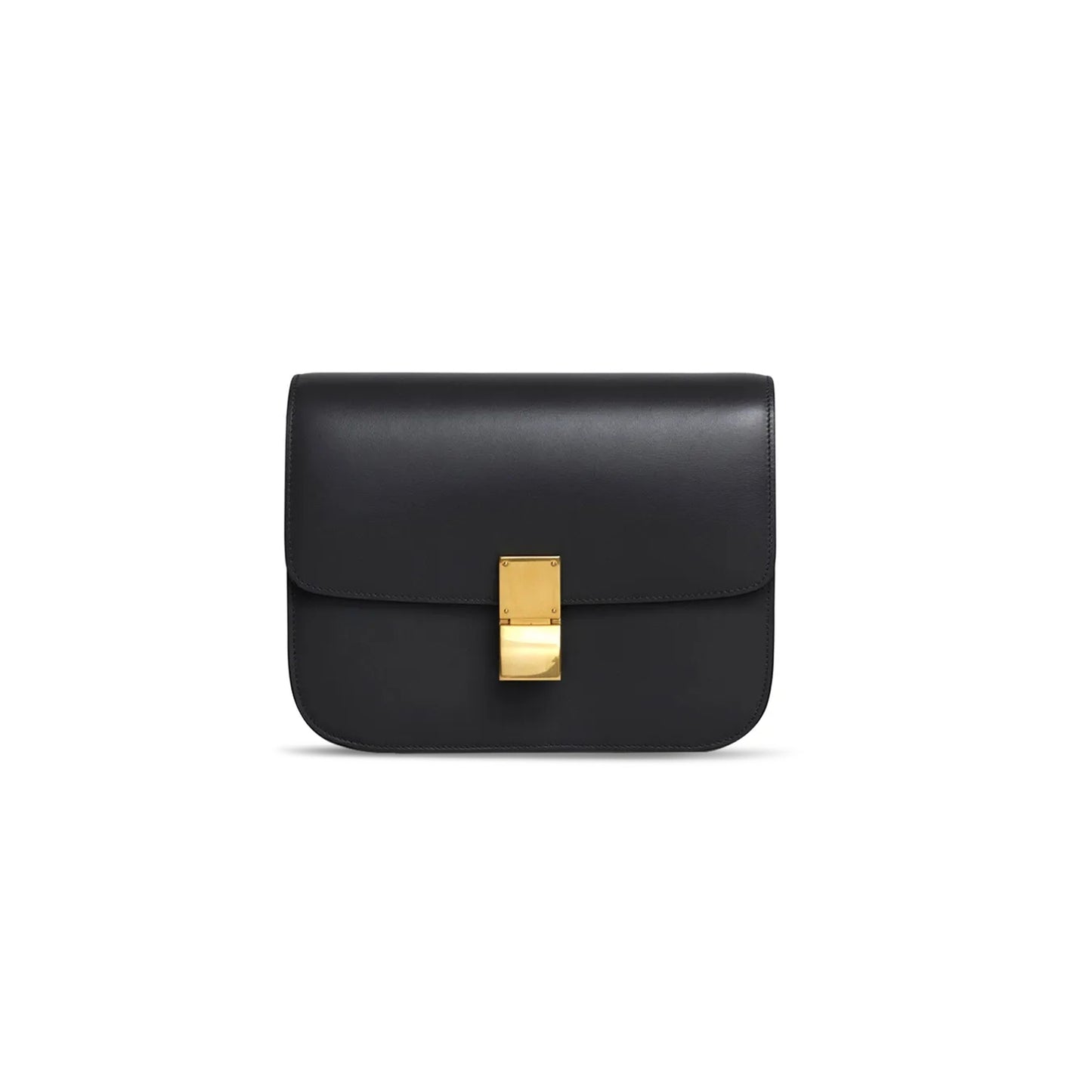 Ce**e medium shoulder bag in teen classic polishing calfskin 164173dls.38no (24*18*7cm)