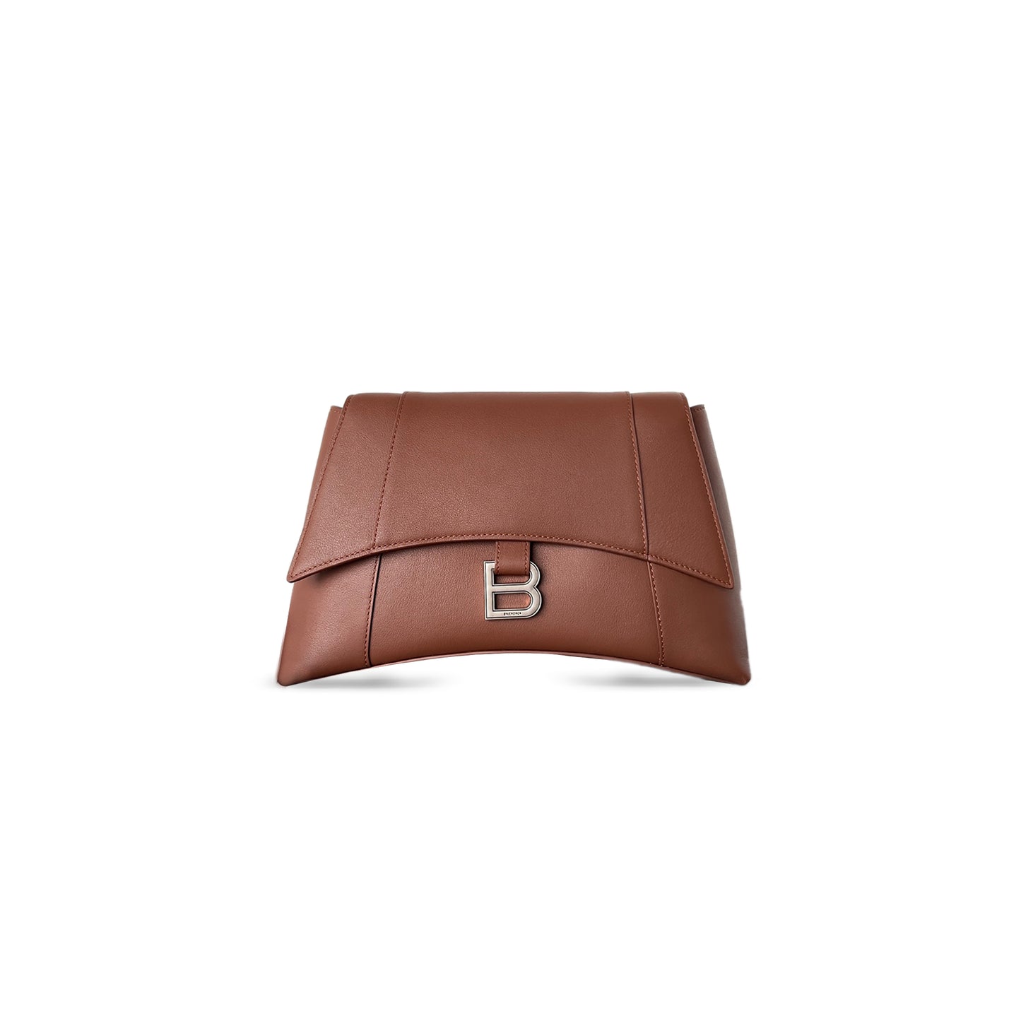 Ba*len*cia*ga down town shoulder bag in brown 7364732afbz6000 (30*17.3*9.9cm)