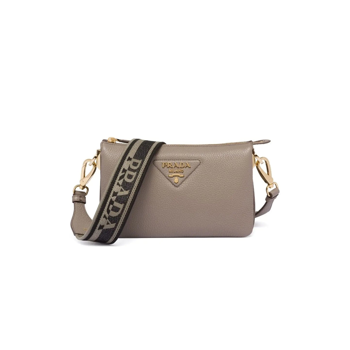 Pra*a leather shoulder bag 1bh194 (23*13.5*6cm)