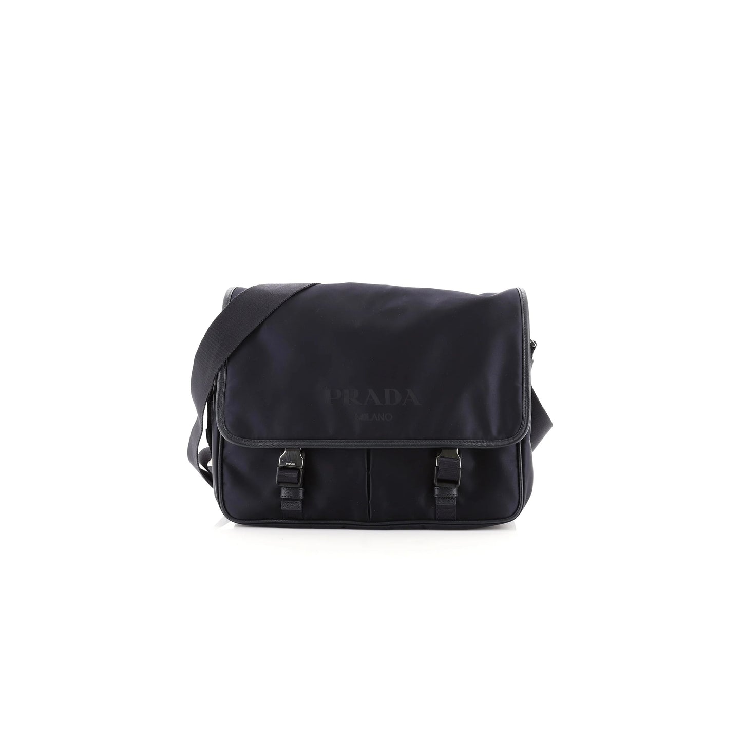 Pra*a logo messenger bag tessuto medium 2va768 (32*24*12cm)