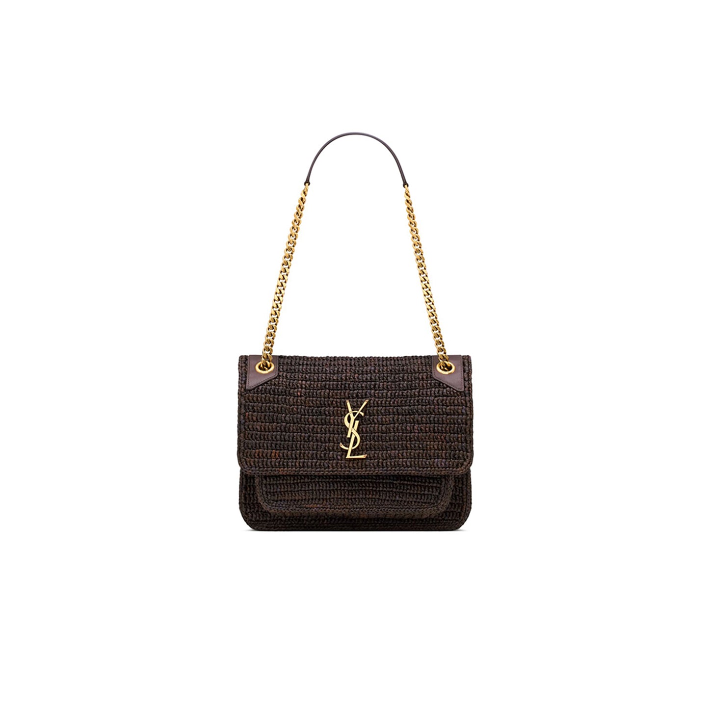 Y*L niki medium raffia bag 838875gaafo1861 (28*20*8.5cm)
