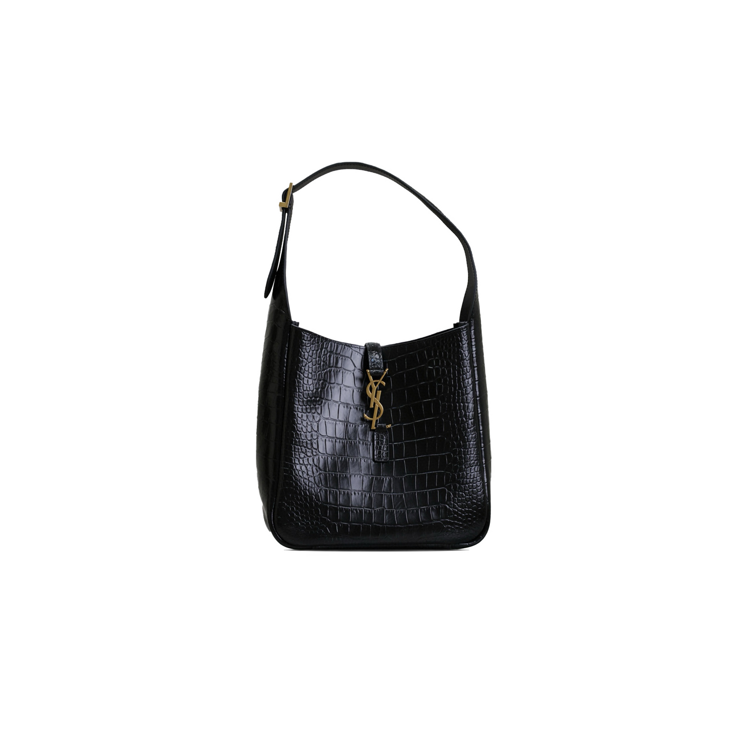 Y*L le 5 À 7 in crocodile-embossed shiny leather 3239614486 (23*22*8.5cm)