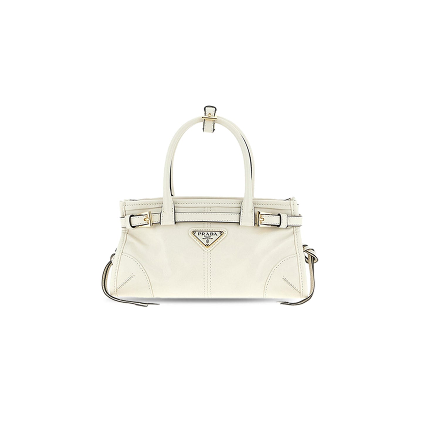 Pra*a bonnie leather mini handbag 1ba486 (23.5*12*9cm)
