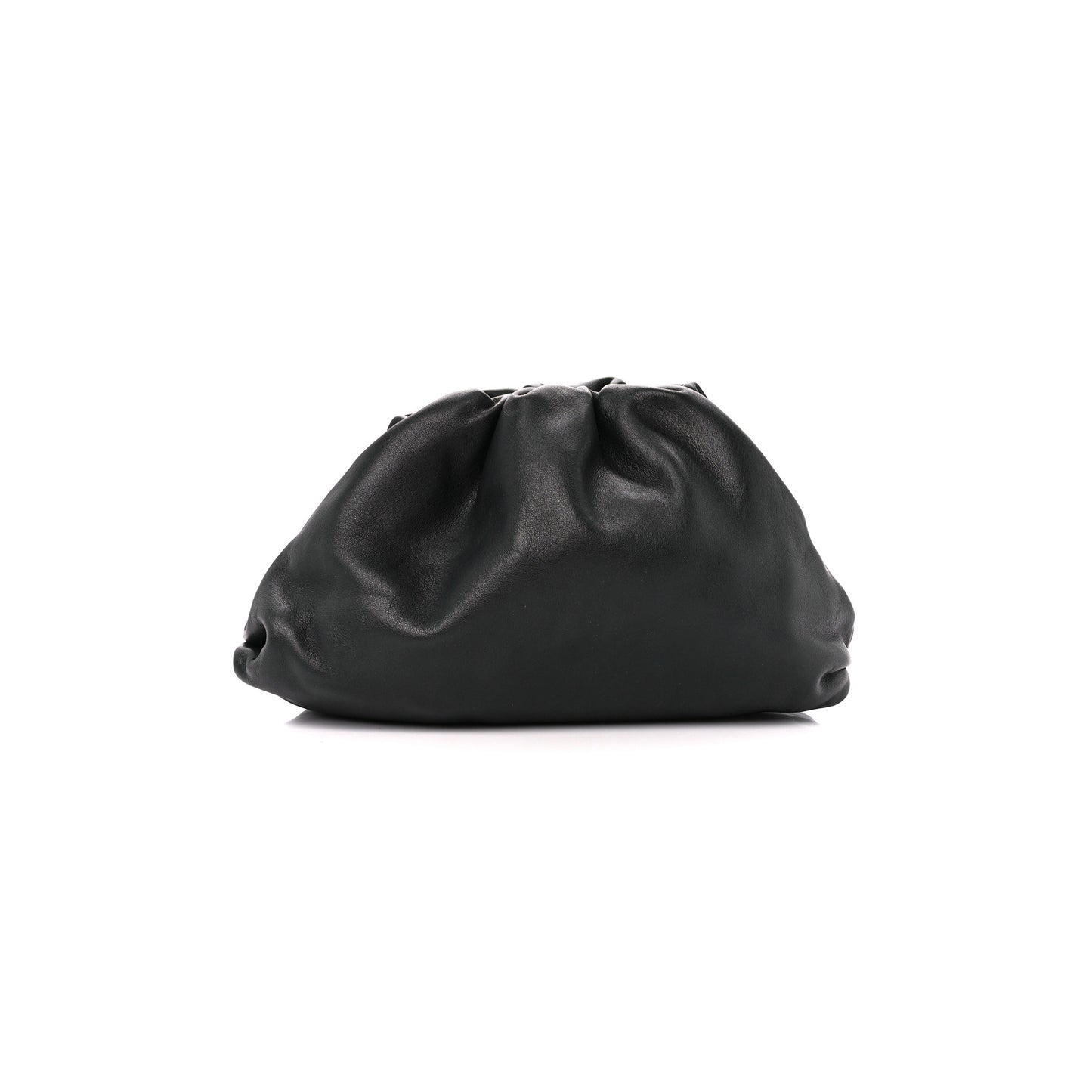 bo*te*ga Ve*ne*ta smooth butter calf teen pouch black (38*18*8)