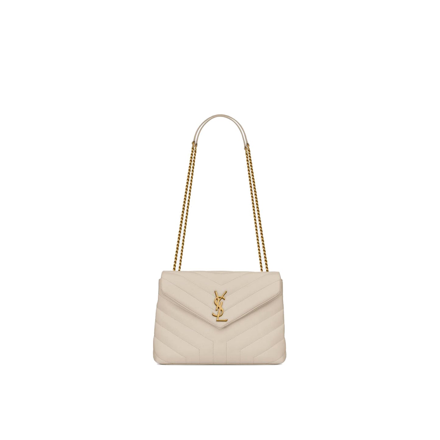 Y*L loulou small chain bag in quilted "y" leather 494699dv7279207 (23*17*9cm)