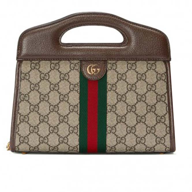 G*u*i ophidia small tote with web 693724 (25.5*19*10cm)