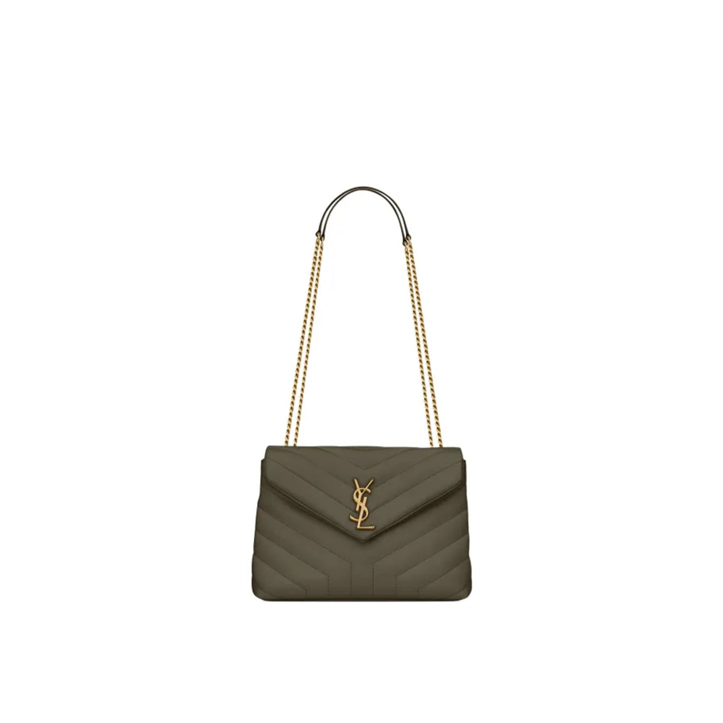Y*L loulou small chain bag in quilted leather 494699dv7271229 (23*17*9cm)