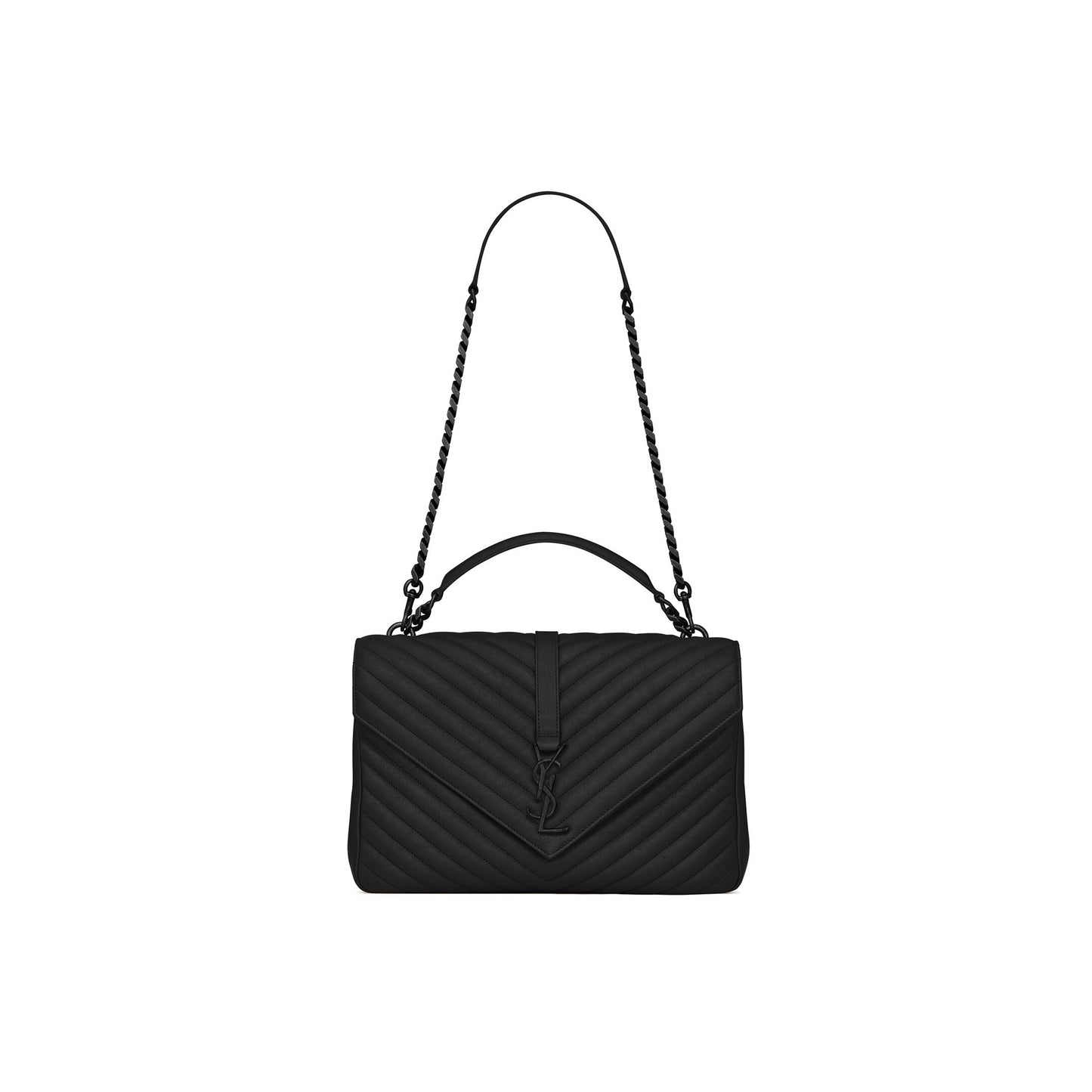 Y*L college large chain bag in quilted leather 487212brm081000 (32*20*8.5cm)