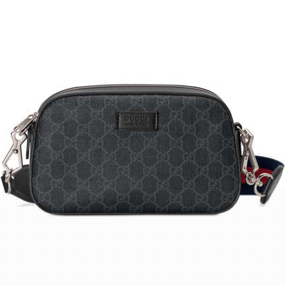G*u*i gg black shoulder bag 574886 (24*15*8cm)