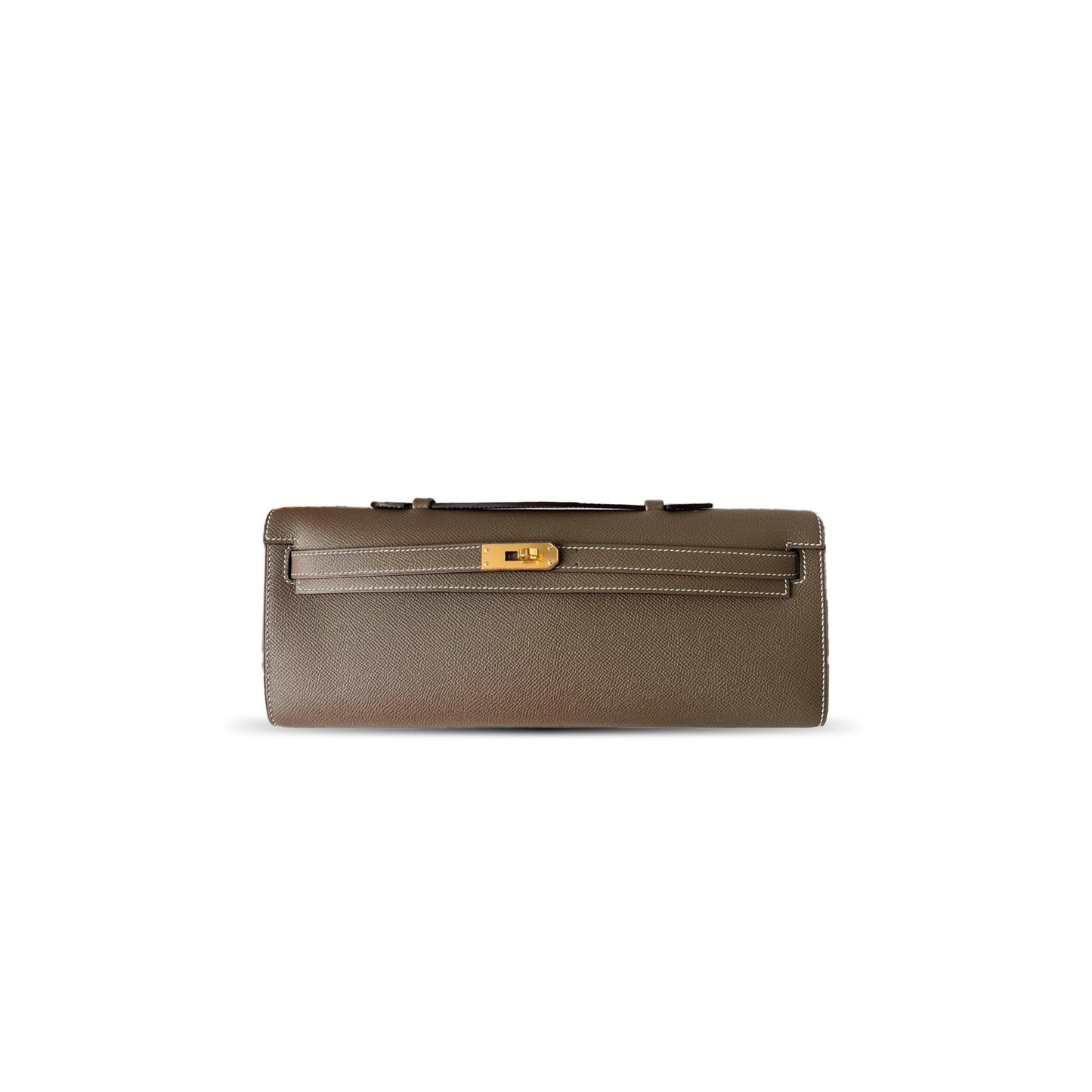 H**me5 anemone epsom kelly cut palladium hardware 436570 (31*13*2.5cm)
