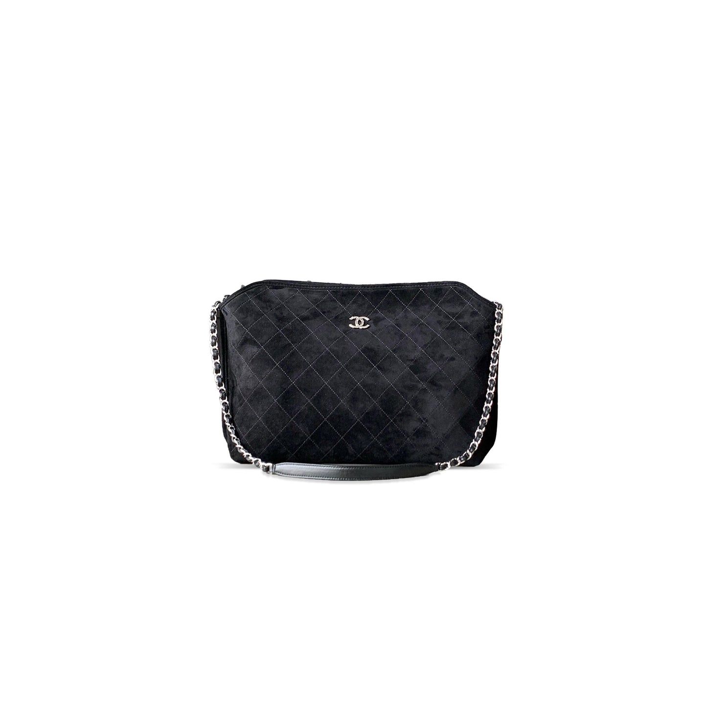 Ch**el edinburgh nubuck highlander messenger bag 6989459 (33*27*11cm)