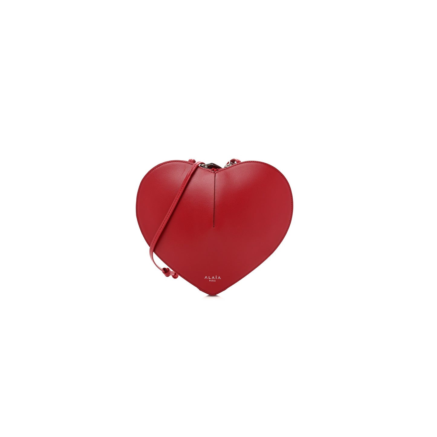A1a1a lux calfskin le coeur bag lacquer red 1357346 (21*19*2cm)
