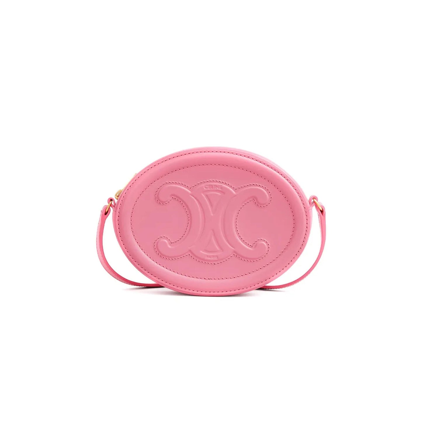 Ce**e small crossbody in triomphe smooth cowhide 10i703dpq.25fo (16*12.5*4cm)