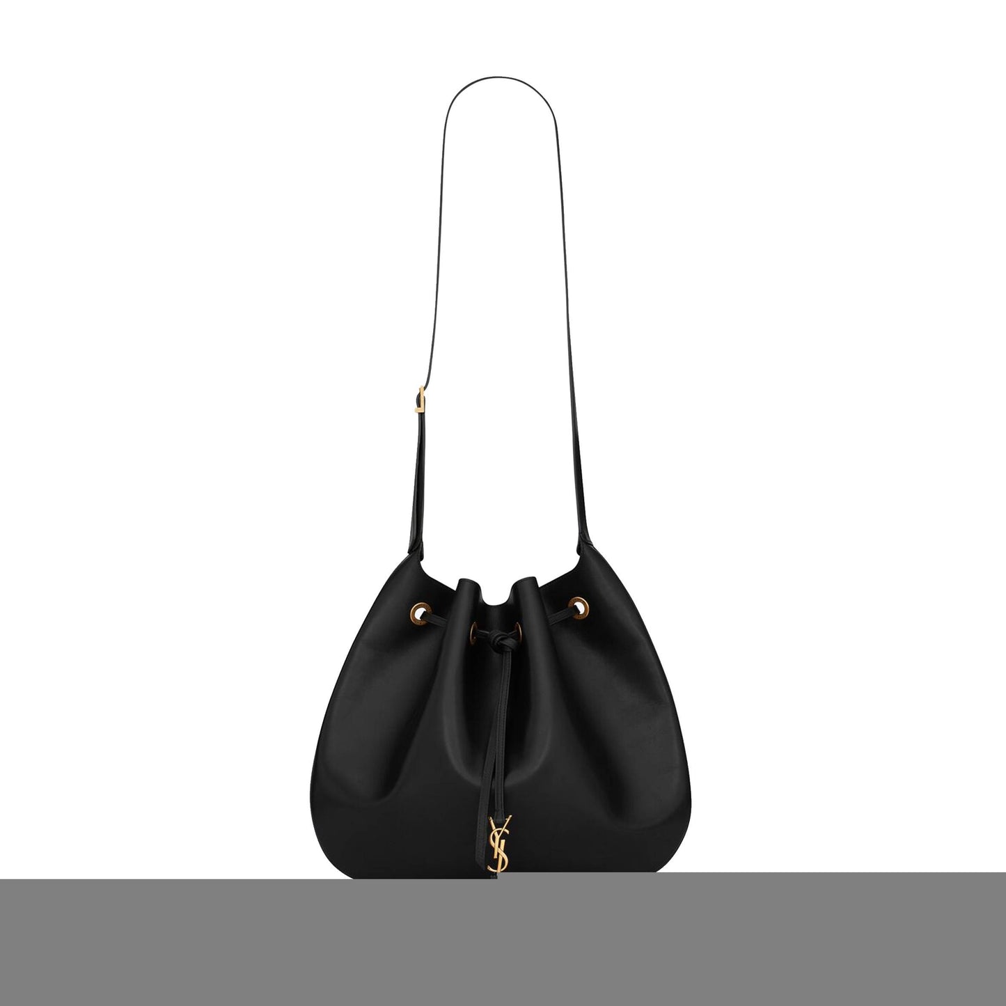 Y*L paris vii large flat hobo bag in smooth leather 697941aaamd1000 (44*33*2cm)