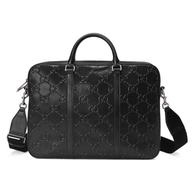 G*u*i gg embossed briefcase 658573 (40*29*6cm)
