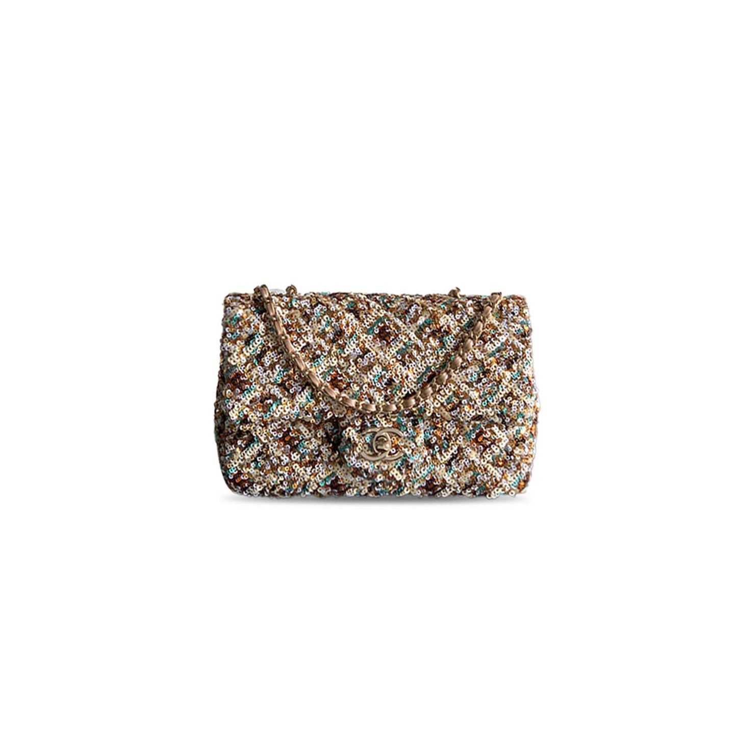 Ch**el sequined chain bag (20*14*6cm)