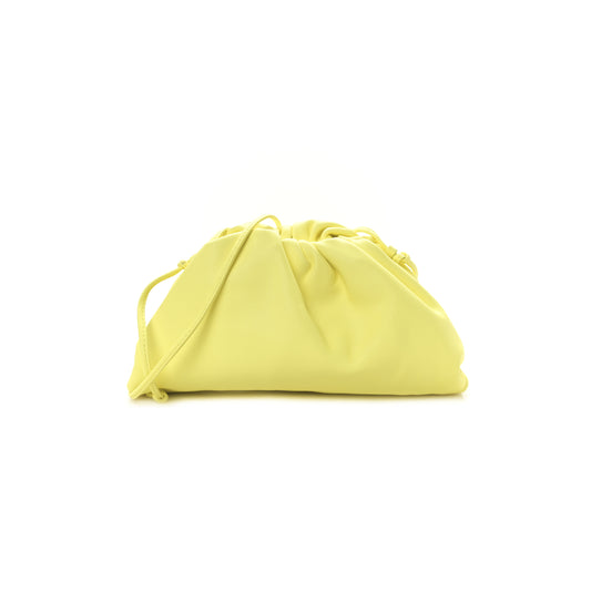 bo*te*ga Ve*ne*ta butter calfskin the mini pouch sherbert (23*13*6cm)