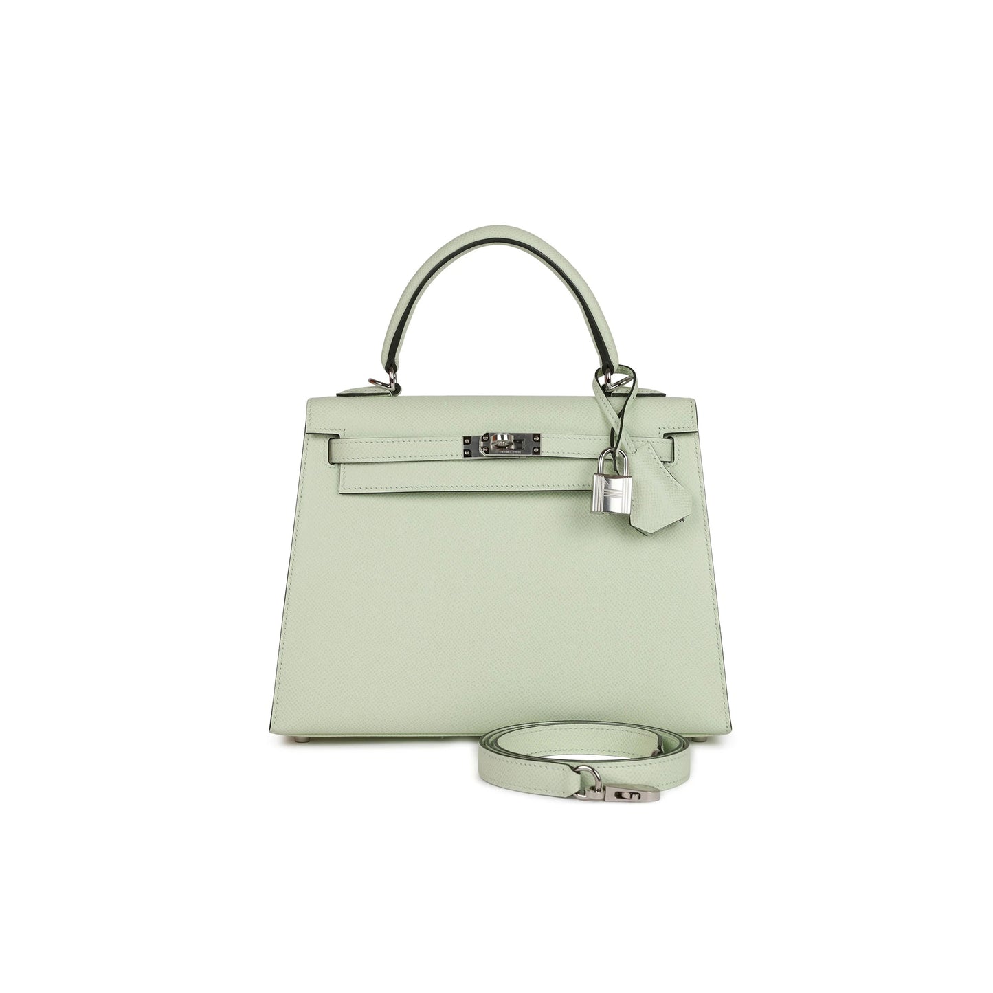H**mes kelly sellier 25 epsom palladium hardware (25*17*7cm)